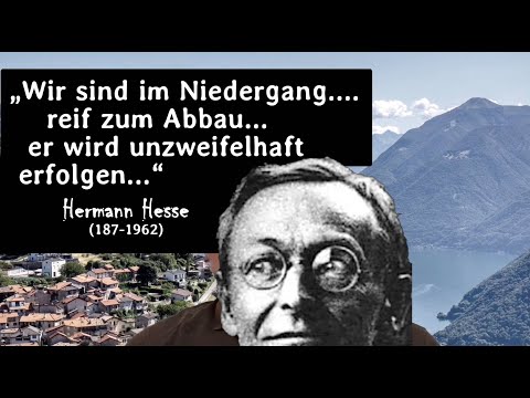 HEUTIGE Welt aus VERGANGENER Sicht. Hermann Hesse in "Das Glasperlenspiel"