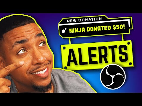How to Add Alerts to OBS | Basics for New Streamers