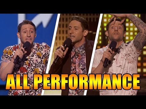 Samuel J. Comroe America's Got Talent 2018 4th place  ALL Performances｜GTF
