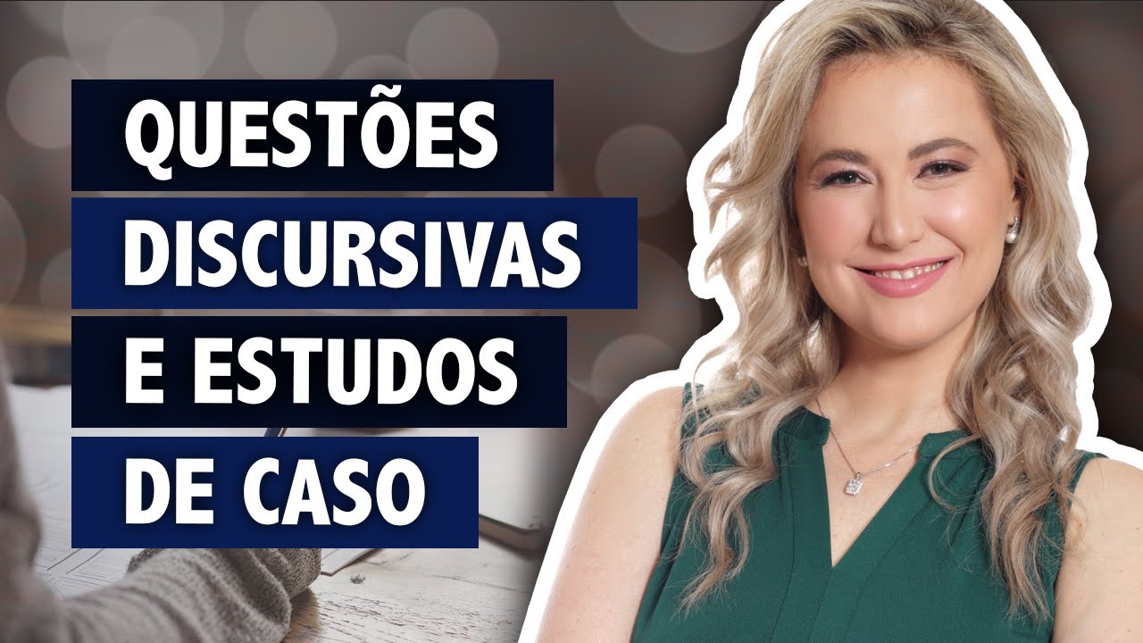 Como resolver Questões Discursivas e Estudos de Casos para CONCURSOS PÚBLICOS | Cíntia Brunelli