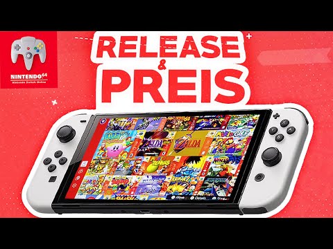 Release & Preis zu N64 Nintendo Switch Online - 60Hz & PAL Versionen in 50Hz auswählbar