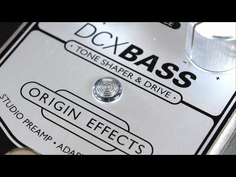 Famous Studio Preamp Tone in a Compact Pedal // Origin Effects DCX BASS