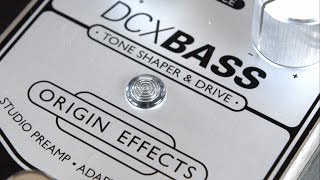 Video thumbnail for Famous Studio Preamp Tone in a Compact Pedal // Origin Effects DCX BASS by The Bass Channel