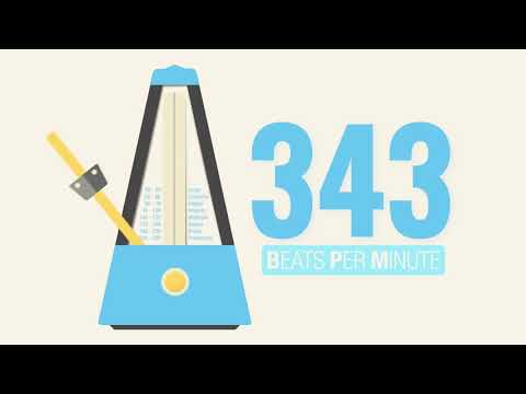 343 BPM Metronome | The BLuetiFuLL MeTRoNoME