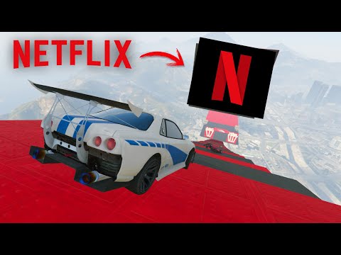 MEGA RAMPA IMPOSIBLE!! NIVEL NETFLIX! - GTA V ONLINE
