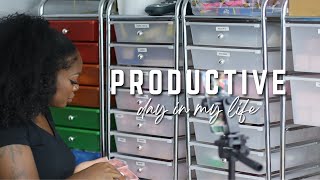 ENTREPRENEUR VLOG: a *PRODUCTIVE* day in my life | OYBELLA