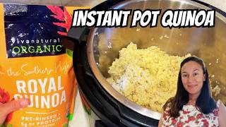 How to Cook Quinoa in Instant Pot - Ready in 15 minutes!