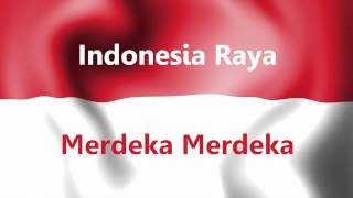 Indonesia Raya dengan Intro dan Text