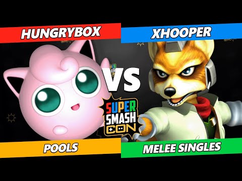SSC 2022  - Hungrybox (Jigglypuff) Vs. xHooper (Fox) Smash Melee Tournament