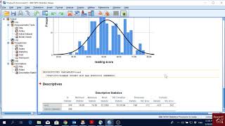 SPSS (8): Normal Distribution Test in 3 Approaches