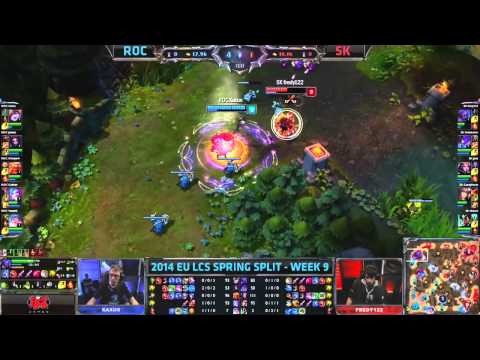 Roccat vs SK Gaming | S4 | LCS EU 2014 Spring Split W9D2 | Full Game | HD