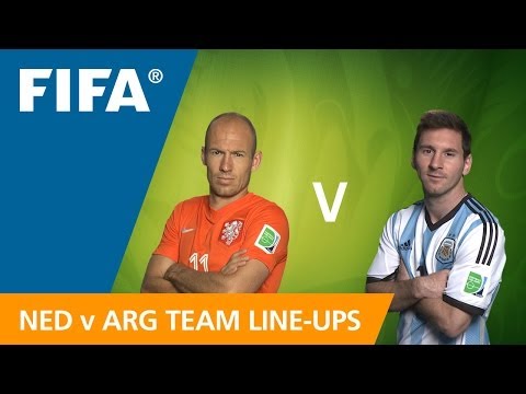 Netherlands v. Argentina - Team Line-ups EXCLUSIVE