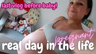 REAL DAY IN THE LIFE OF A PREGNANT MOM OF 3 | pre-op 🩸work