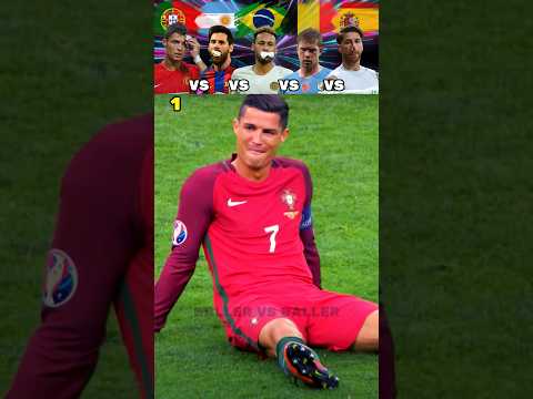 Ronaldo VS Messi VS Neymar VS De Bruyne VS Sergio Ramos Terrible Injuries