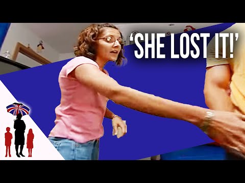 Strict Mom Yells At Dad Helping Daughters With Chores | Supernanny