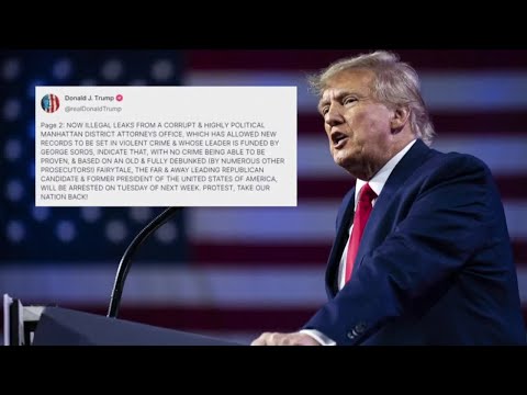 Trump supporters, opponents at odds over possible indictment