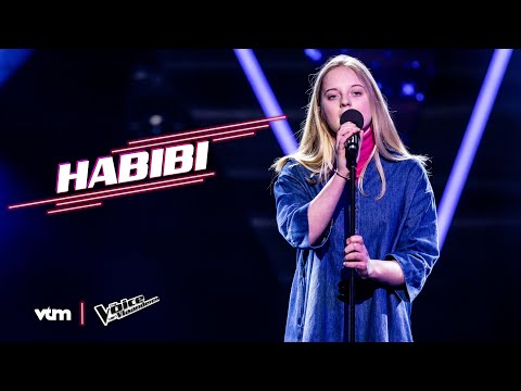 Anna-Julia - 'Habibi' | The Blind Auditions | The Voice van Vlaanderen | VTM
