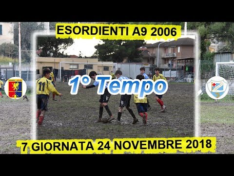 ESORDIENTI A9 2006 7° Giornata Dianese&Golfo - Sanremese 1 Tempo