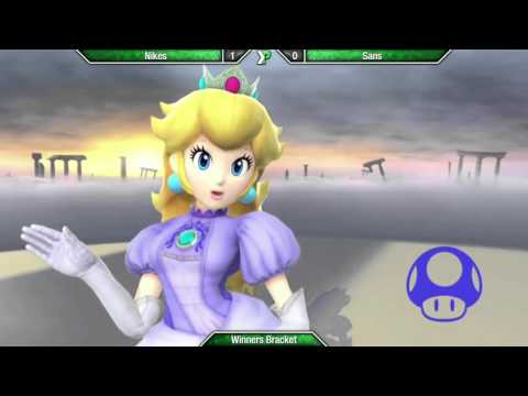 EVAC - Nikes (Yoshi) vs sans (Peach) - Smash 4