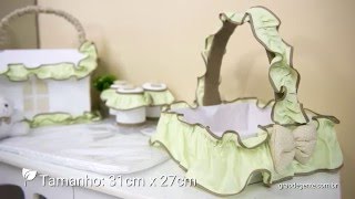 Cesta Natureza Verde | Ref: 52044