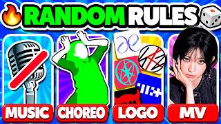 GUESS THE KPOP SONG - RANDOM RULES 🎲 | KPOP QUIZ 2026