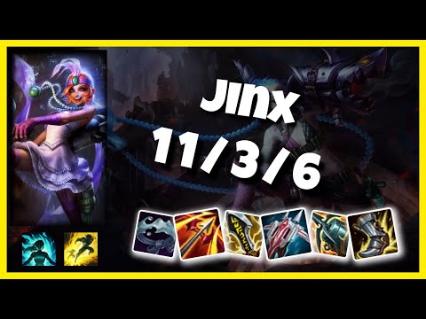 Jinx vs Xayah BR Challenger BOT (11/3/6) - v11.1