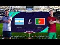 PES 2021 | Argentina vs Portugal | FIFA World Cup Final | Messi vs Ronaldo