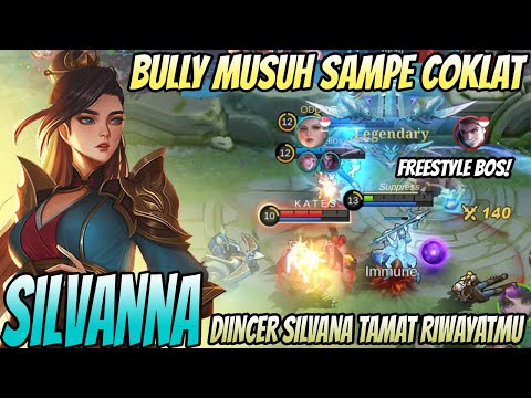 1 SKILL 1 KILL!! SILVANA TERMINATOR - Silvanna Best Build 2022 - Build Silvanna Tersakit 2022 ~ MLBB