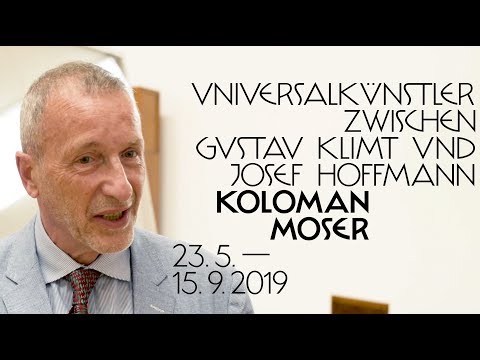 100 Sekunden über Koloman Moser von Kurator Christian Witt-Dörring