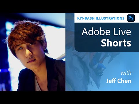 Kit-Bash Illustration with Jeff Chen | Adobe Live Shorts