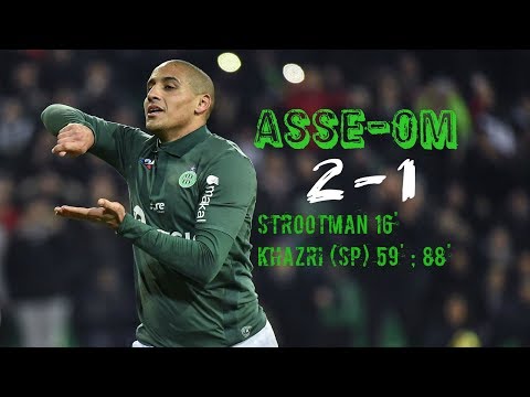 AS Saint-Etienne - Olympique de Marseille 2-1 Le Résumé