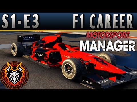 Motorsport Manager F1 Career S1E3 - PIT EARLY & HOPE FOR THE BEST!
