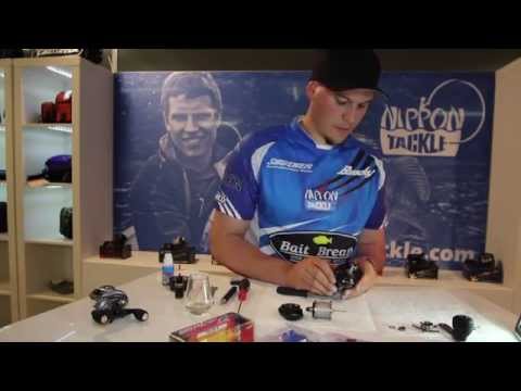 Reinigung und Wartung einer ELAN Wide Power Multirolle | Nippon Tackle