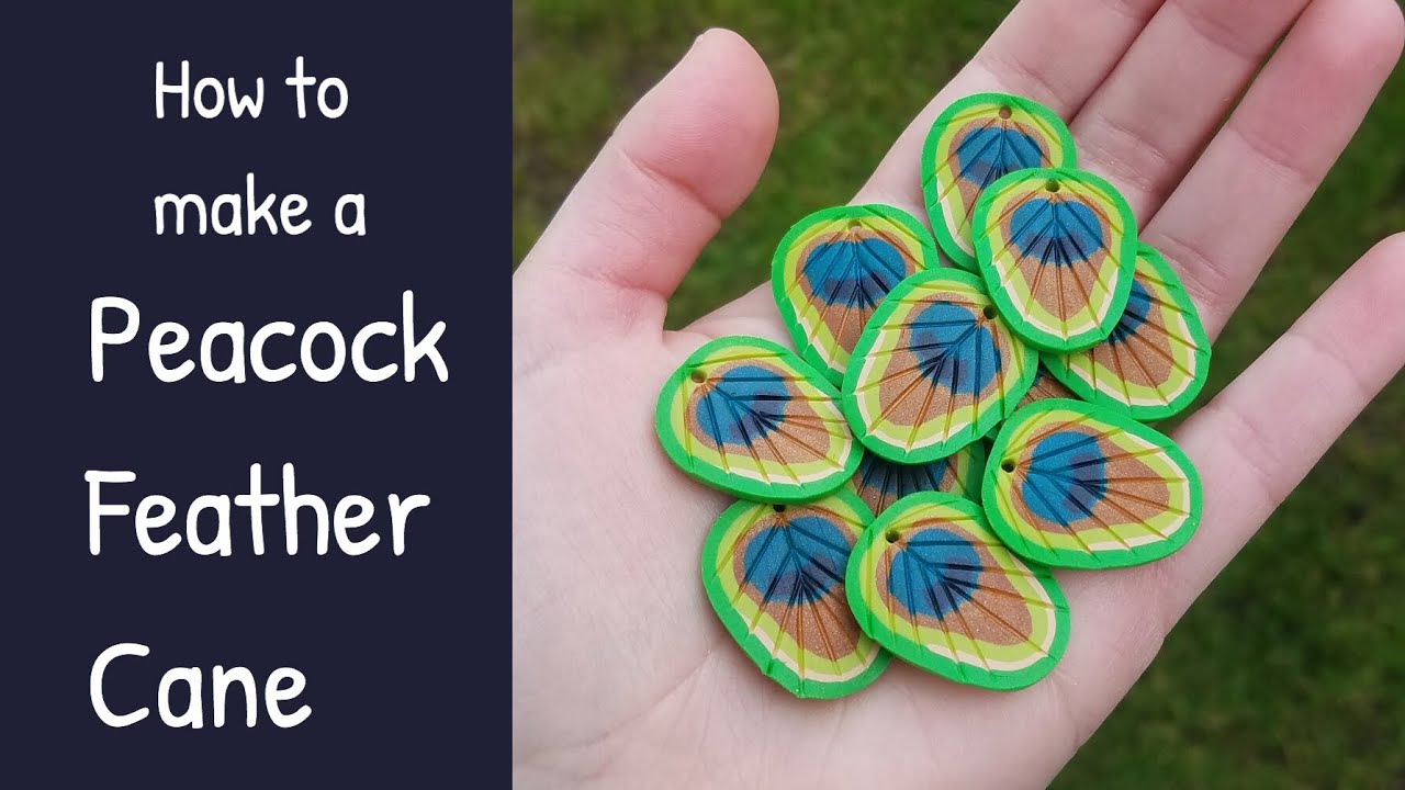 Peacock Feather Cane Tutorial