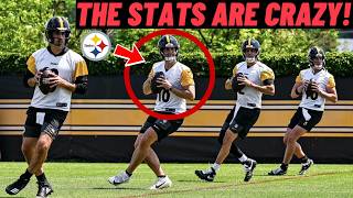 Pittsburgh Steelers Training Camp Player STATS Revealed! 👀 Will Howard Over Aaron Rodgers & Allar