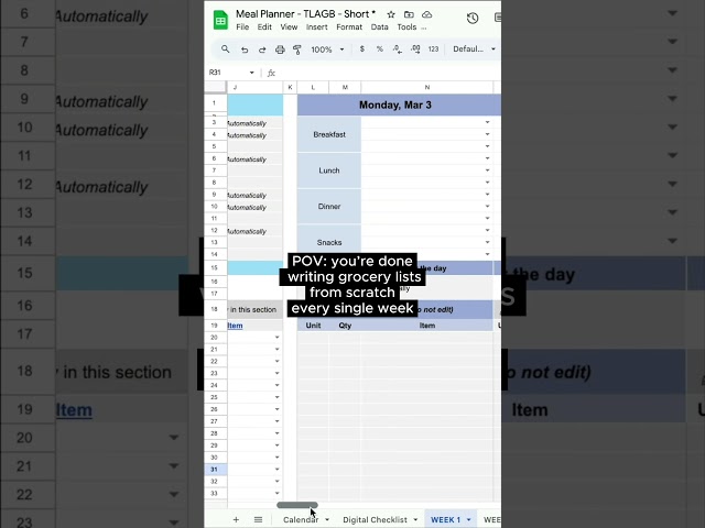Vídeo relacionado con Shelby: Weekly Menu Planner & Grocery ListHome Planner 2022 With Cleaning And Meal Planning