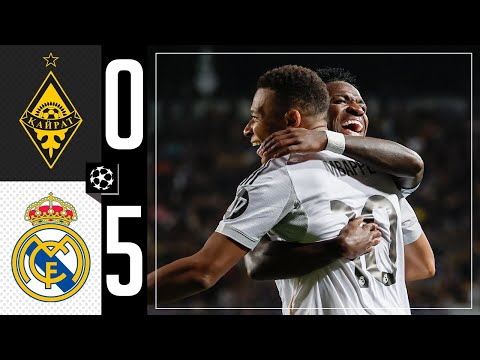 HIGHLIGHTS | Kairat Almaty 0-5 Real Madrid | Champions League