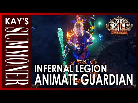 PoE 3.16 - Infernal Legion Animate Guardian - Autobomber Minion - Showcase & Guide