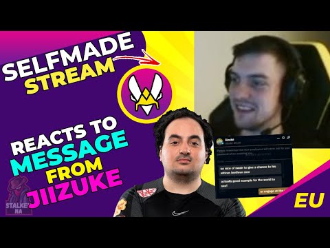 VIT Selfmade Reacts to Message from Jiizuke