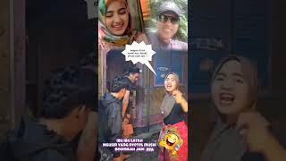 Download lagu Yang lagi viral 😆😂 Shorts lucu. Ibu ibu latah ngusir yang nyetel musik mp3