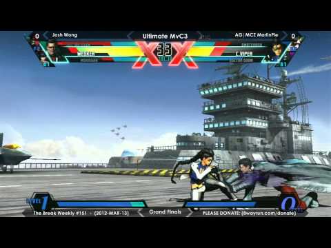 The Break #151 - UMvC3 GF - Josh Wong VS AG MCZ MarlinPie