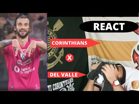 ⚫️ REACT- CORINTHIANS 1X2 INDEPENDIENTE DEL VALLE| LIBERTADORES 2023|MELHORES MOMENTOS|GOLS.