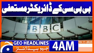 Download lagu BBC director resigns | Headlines Geo News 4 AM | 10th Nov 2025 mp3