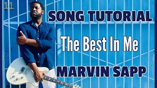 [Gospel Guitar Lesson] The Best In Me by Marvin Sapp