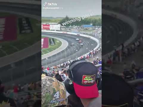 Christopher Bell ‘s race winning pass to top Chase Elliott at New Hampshire Motor Speedway