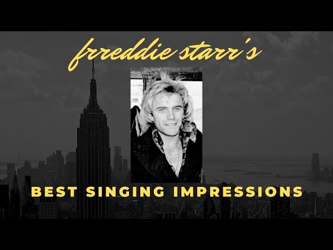 Freddie Starr's singing impressions