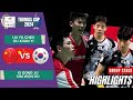 Liu/Ou (CHN) vs Ki/Kim (KOR) - Group Stage | Thomas Cup 2024