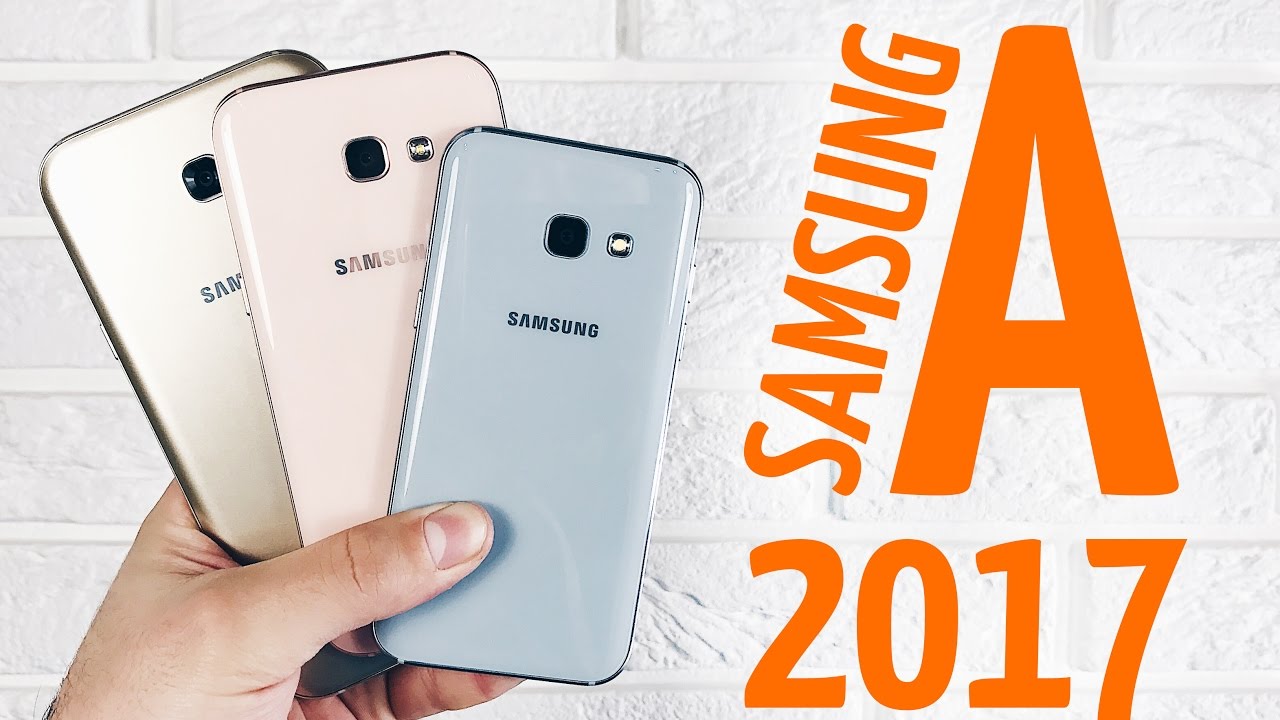 Samsung A720F Galaxy A7 2017 3/32Gb Peach Cloud (SM-A720FZID) video preview