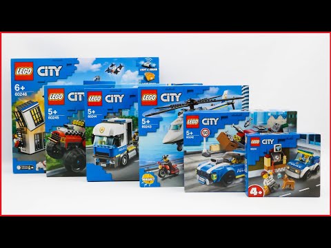 ALL LEGO City Police Sets 2020 COMPILATION