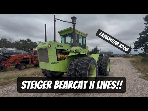 Barn Find Steiger Bearcat II Runs For The First Time in 23 Years!!!